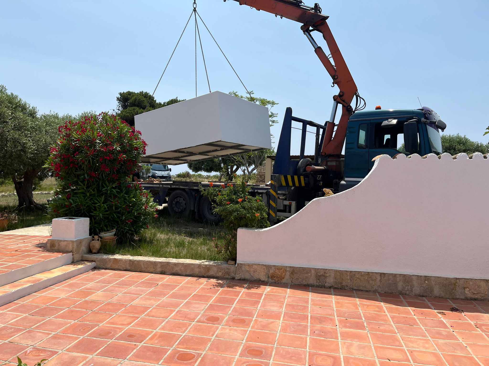Piscina prefabricada sin obras